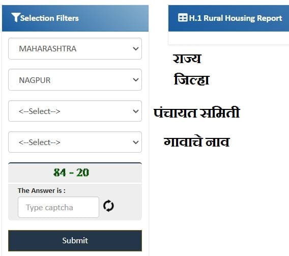 Nagpur Gharkul Manjur Check